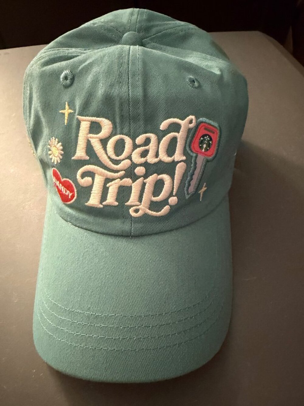 STARBUCKS x DANDY Worldwide Road Trip Green Baseball Hat Limited Edition